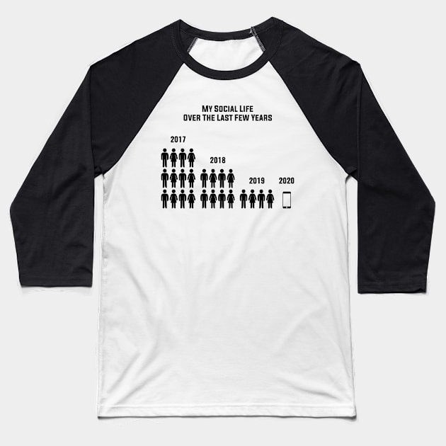 My Social Life Baseball T-Shirt by twistedtee